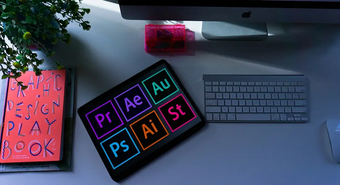 imagen de herramientas de diseño gráfico corporativo
